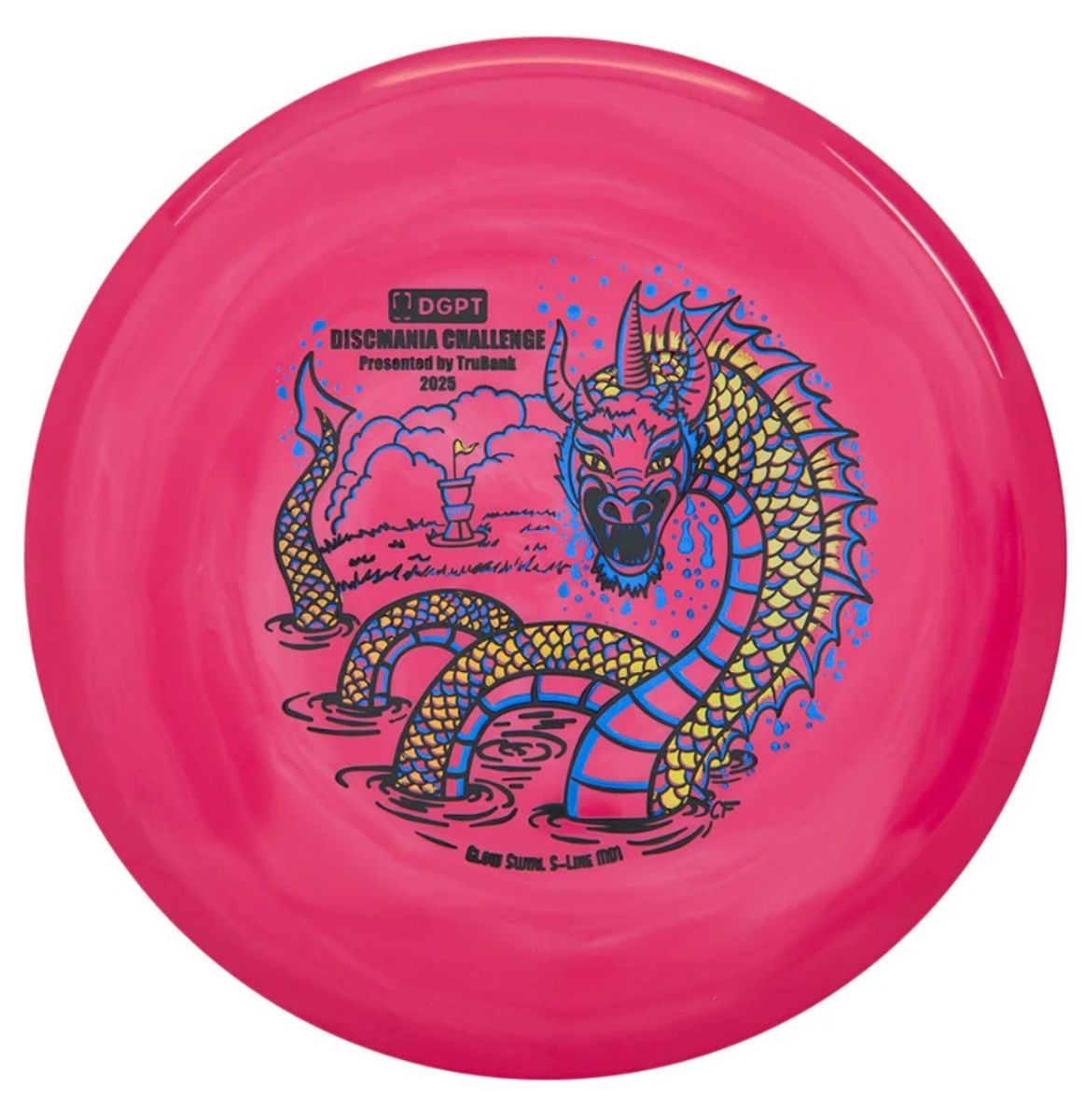 S-Line Glow Swirl MD1 - Discmania Challenge